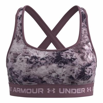 Sportbeha Under Armour Mid Crossback Bruin - Maat: XS