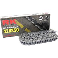 RK Chains 428 xso 132 n gray/gray open - thumbnail