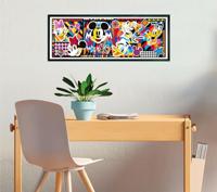 Clementoni Panorama Puzzel Disney Mickey Mouse 1000 Stukjes - thumbnail