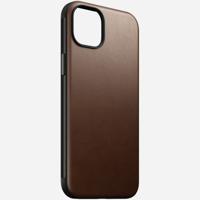Nomad Modern lederen hoesje iPhone 15 Plus - Rustic Brown - thumbnail