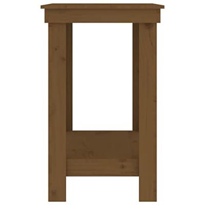 Werkbank 80x50x80 cm massief grenenhout honingbruin
