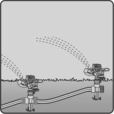 Meister Impulssproeier Met Pin Messing - FLOR89575 Meister Impulssproeier Met Pin Messing - FLOR89575