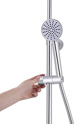 Ben Engraved Line regendoucheset Ø25cm chroom