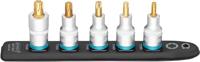 HAZET SmartRail · Flexibele kunststof opsteekstrip 992T-SR/5 · 1/2 inch (12,5 mm) vierkant hol · Binnen-TORX®-profiel · 5-delig · T30 · T40 · T45 · - thumbnail