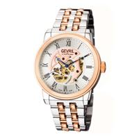 Gevril Men&apos;s Vanderbilt Silver Dial Stainless Steel Watch 2693 Heren Horloge - thumbnail
