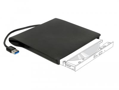 DeLOCK externe behuizing voor 5.25" Ultra Slim SATA-schijven DeLOCK externe behuizing voor 5.25" Ultra Slim SATA-schijven