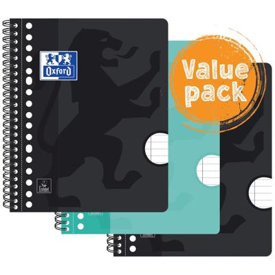 Collegeblk oxf a5+ ln 17g 160pag 80gr assorti Collegeblk oxf a5+ ln 17g 160pag 80gr assorti