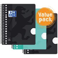 Collegeblk oxf a5+ ln 17g 160pag 80gr assorti - thumbnail