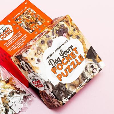 Pocket puzzel (100 stukjes) - Dog Lover Pocket puzzel (100 stukjes) - Dog Lover