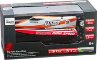Invento Mini Race Boat Red RC boot voor beginners RTR 140 mm - thumbnail