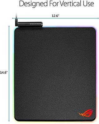 Gaming Muismat Met Ledverlichting Asus ROG Balteus Zwart