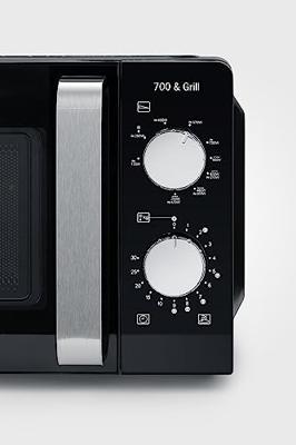 Severin 7781 Magnetron Zwart 700 W Timerfunctie, Grillfunctie