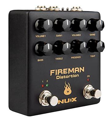 NUX NDS-5 Fireman 2-kanaals distortion gitaar effectpedaal NUX NDS-5 Fireman 2-kanaals distortion gitaar effectpedaal