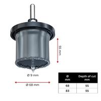 kwb 68 T55SB 499463 Gatenzaagset 68 mm 1 stuk(s) - thumbnail