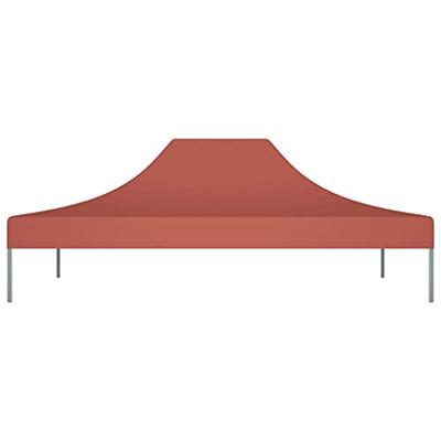 VidaXL Partytentdak 270 g/m² 4,5x3 m terracottakleurig - thumbnail