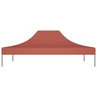 VidaXL Partytentdak 270 g/m² 4,5x3 m terracottakleurig - thumbnail