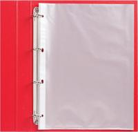 100 Showtassen A4 4-gaats 0,08mm PP nerf Quantore - thumbnail