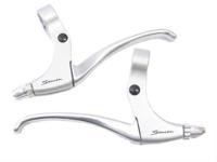 Saccon remgreepset v-brake/cantilever 4-vinger zilver - thumbnail