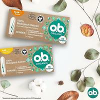 OB Tampons organic normal 16 Stuks - thumbnail