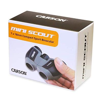 Carson Optical Verrekijker 7 x 18 mm Porro Grijs JD-718