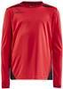 Craft 1908233 Pro Control Impact LS Tee Jr - Bright Red/Black - 122/128