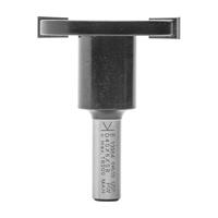 ENT Schijffrees met vaste spindel 40x6x50, Kolf 8mm - 7913964 - thumbnail