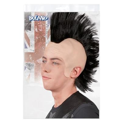 Hanenkam punk pruik - thumbnail