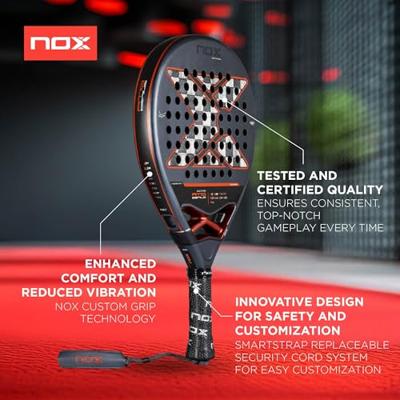 Padel Racket Nox AT10 Genius Alum 18K 2025