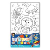 Grafix Schilderen op nummer - ruimtevaart - thumbnail