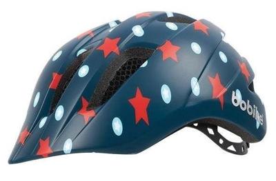 Bobike Kinderhelm plus navy stars s (52-56cm) blauww