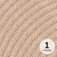 Light depot - Strijkijzersnoer 3-aderig - per meter - jute - Outlet - thumbnail