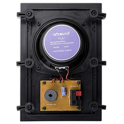 Artsound: FL301 Actieve Inbouw Speakers 2 stuks - Wit