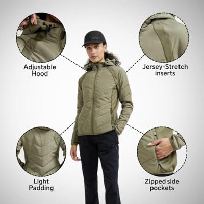 Craft 1911001 Adv Explore Hybrid Jacket Wmn - Rift - S Craft 1911001 Adv Explore Hybrid Jacket Wmn - Rift - S