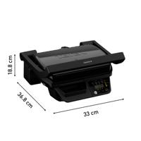 Tefal Optigrill GC7P08 intelligente contactgrill - thumbnail