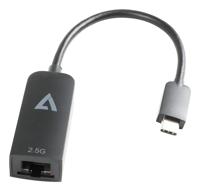 USB-C-adapter V7 V7UCRJ25G-BLK - thumbnail