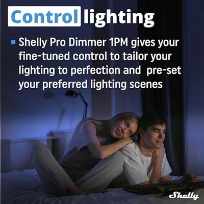 Shelly Shelly Pro Dimmer 1PM DIN-railrelais Bluetooth, WiFi