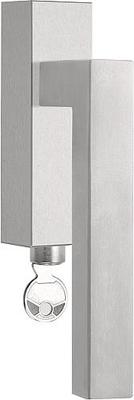 Formani Square LSQ1-DKLOCK draaikiepgarnituur afsluitbaar linksdraaiend - mat RVS