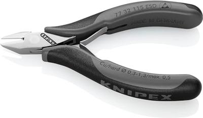 Knipex Zijsnijtang spitse kop + facet 115 mm ES - 7732115ESD - thumbnail