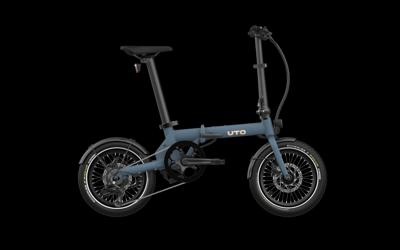 UTO elektrische vouwfiets og16 v0 blauw
