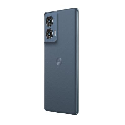 Motorola Edge 50 Fusion (12/512 GB, dubbele camera 50 + 13 MP, 6,67 inch POLED FHD+ 144 Hz, IP68, Snapdragon 7s Gen 2, batterij 5000 mAh, Dual SIM, Android 14), Forest Blue