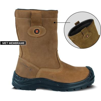 Safeet siena membraan s3 veiligheidswerklaars | bruin | maat 41 - 8719388028170