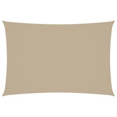 VidaXL Zonnescherm rechthoekig 2,5x4,5 m oxford stof beige VidaXL Zonnescherm rechthoekig 2,5x4,5 m oxford stof beige