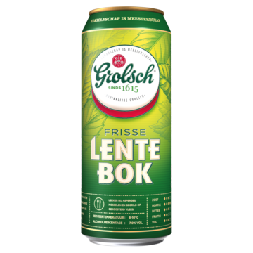 Grolsch Frisse Lentebok Blik 50 cl bij Jumbo