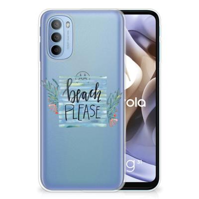Motorola Moto G31 | G41 Telefoonhoesje met Naam Boho Beach Motorola Moto G31 | G41 Telefoonhoesje met Naam Boho Beach