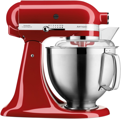 KitchenAid Artisan 5KSM185PS keukenmachine 300 W 4,8 l Rood