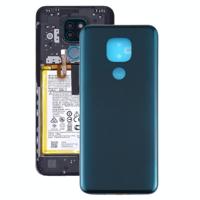 Batterij Back Cover voor Motorola Moto G9 Play / Moto G9 (India) (Groen) - thumbnail