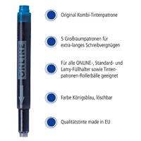 Inktpatroon online kombi 5st blauw - thumbnail