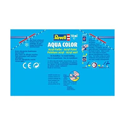 Revell 36106 Aqua Color verf Teer-zwart (mat) Kleurcode: 06 RAL-kleurcode: 9021 Doos 18 ml Revell 36106 Aqua Color verf Teer-zwart (mat) Kleurcode: 06 RAL-kleurcode: 9021 Doos 18 ml