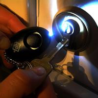 kh-security Tasalarm Zwart Met LED 100103B - thumbnail