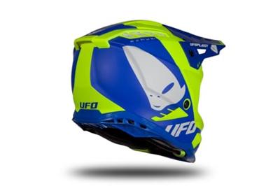 UFO PLAST crosshelm "echus helmet echus m blue/yel. matt